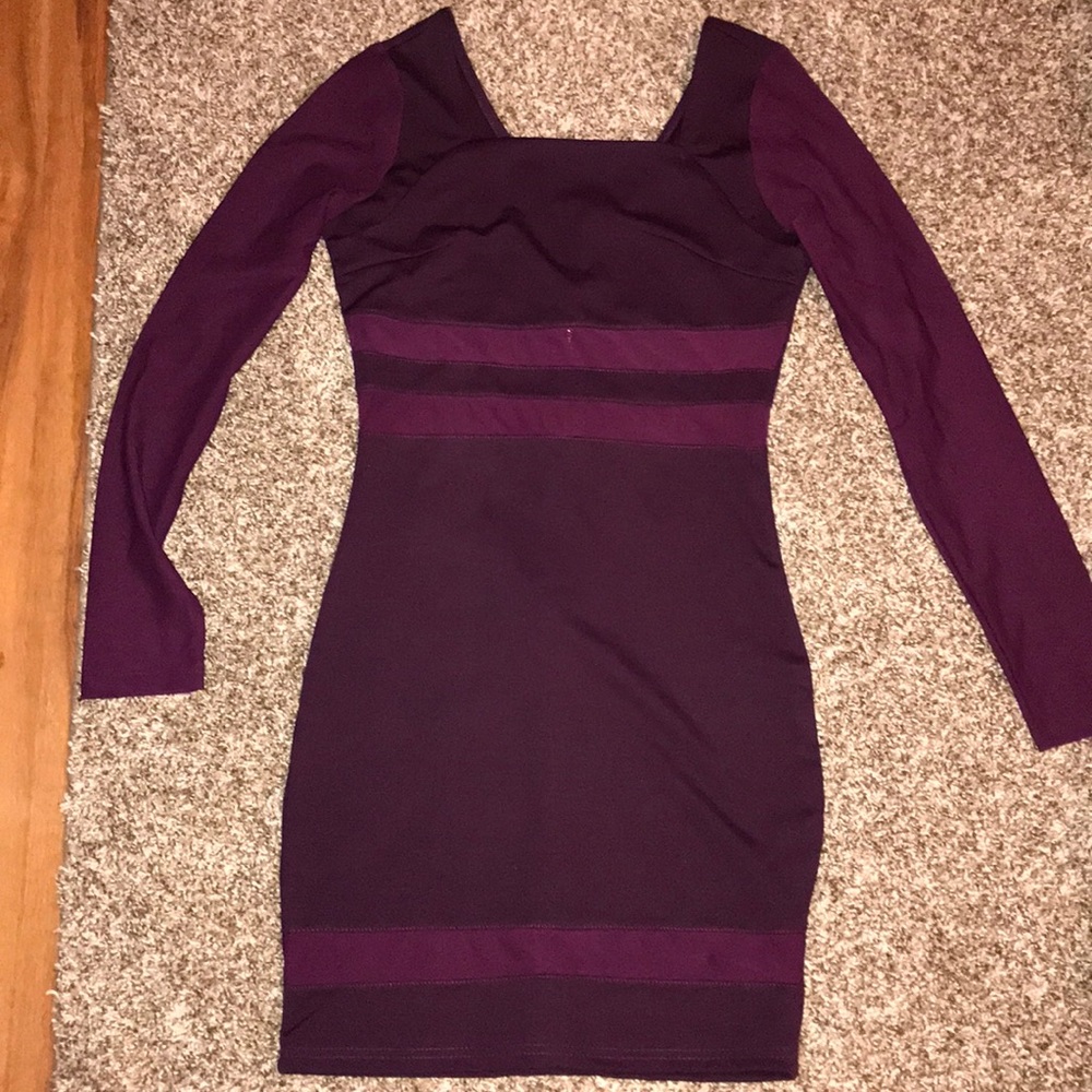 Maroon dress